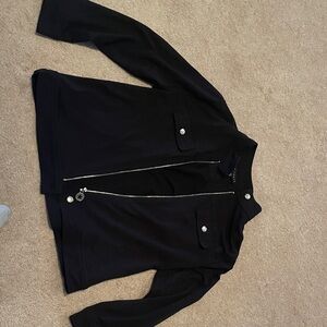 Black Utility Jacket New without Tags